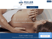 Tablet Screenshot of fullerhealthgroup.com
